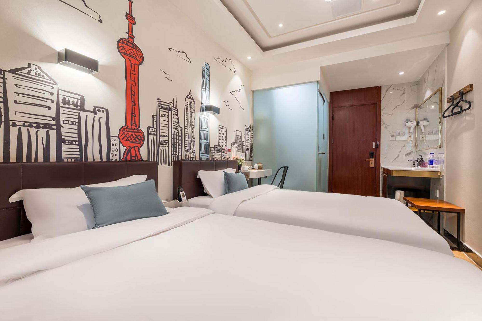 Meego Yes Hotel Shanghai Eksteriør billede