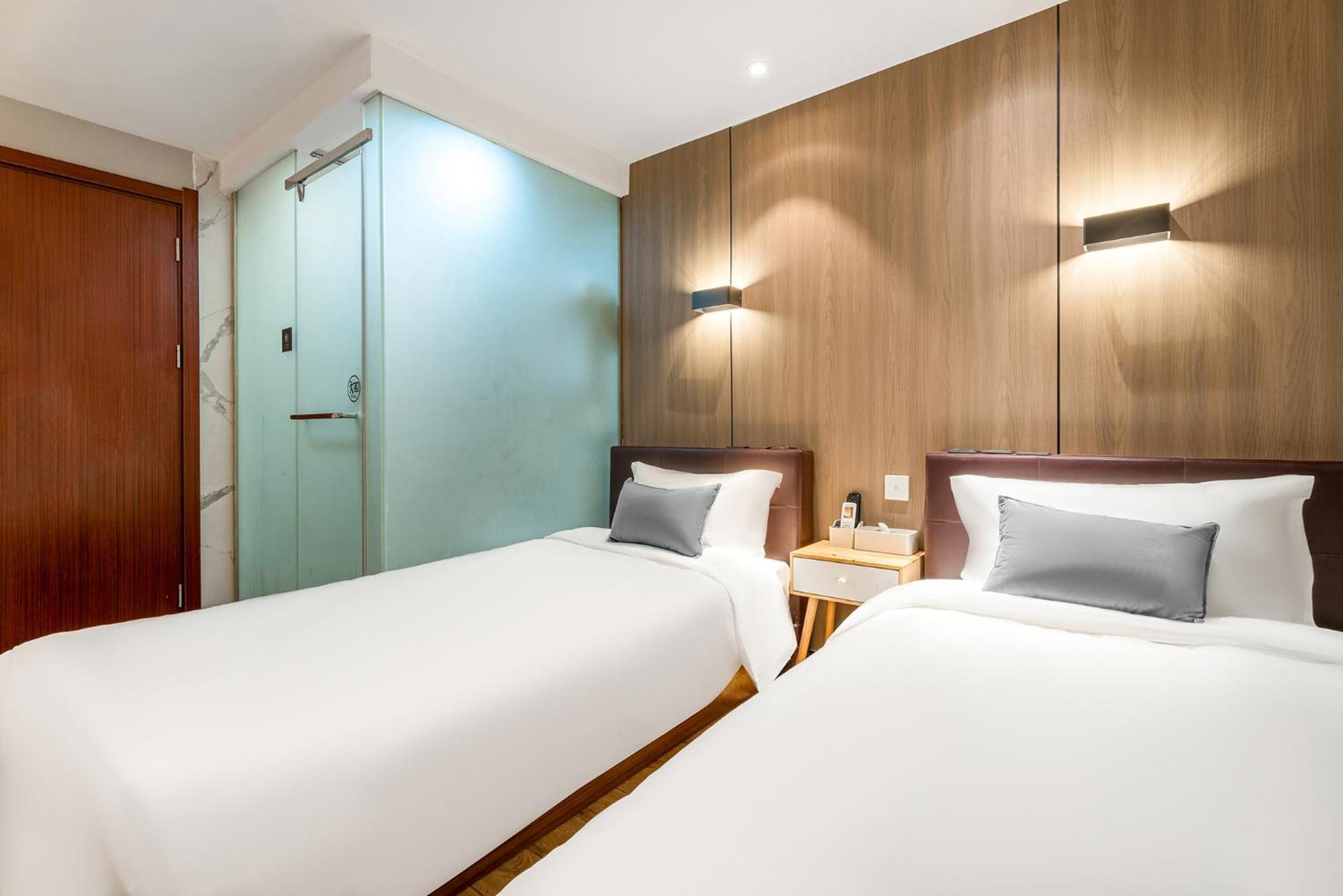 Meego Yes Hotel Shanghai Eksteriør billede