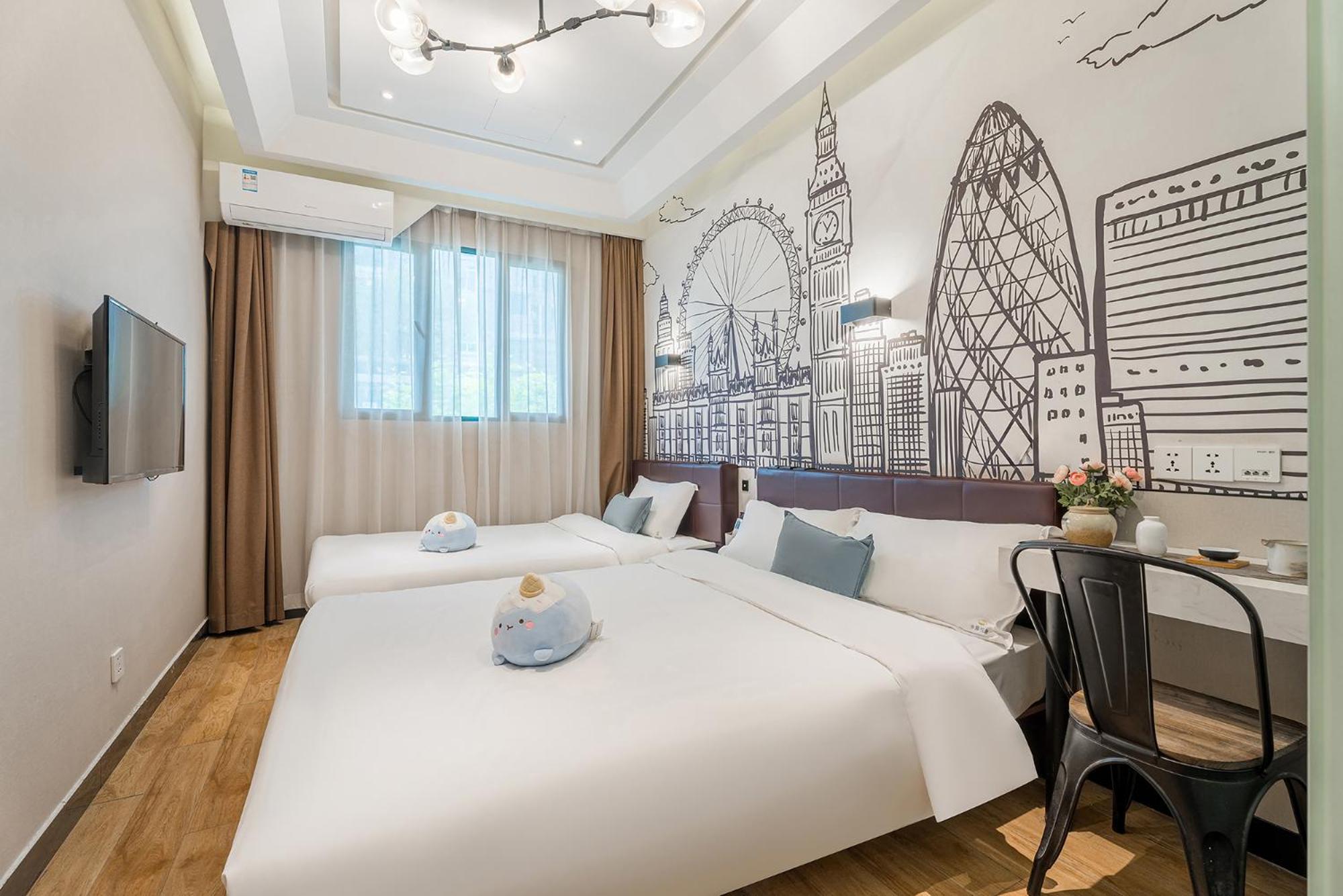 Meego Yes Hotel Shanghai Eksteriør billede